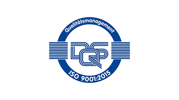 ISO 9001 :2015 - Unsere Zertifizierung nach ISO 9001 bildet das Fundament für unsere kontinuierliche Verbesserung.